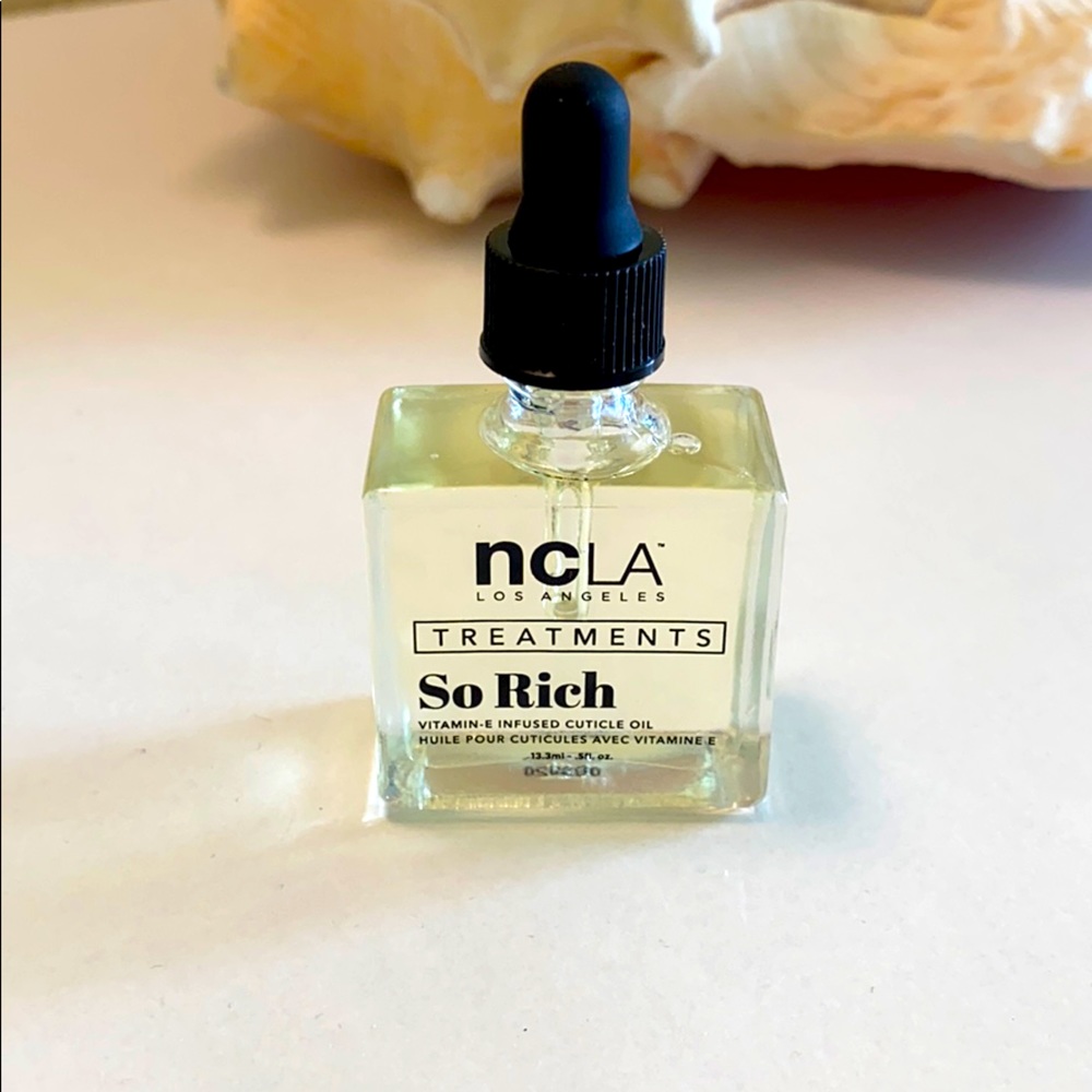ncLA: So Rich cuticle oil. Never used!